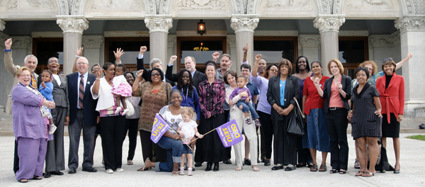 Personal care assistants in Connecticut joyfully unite!