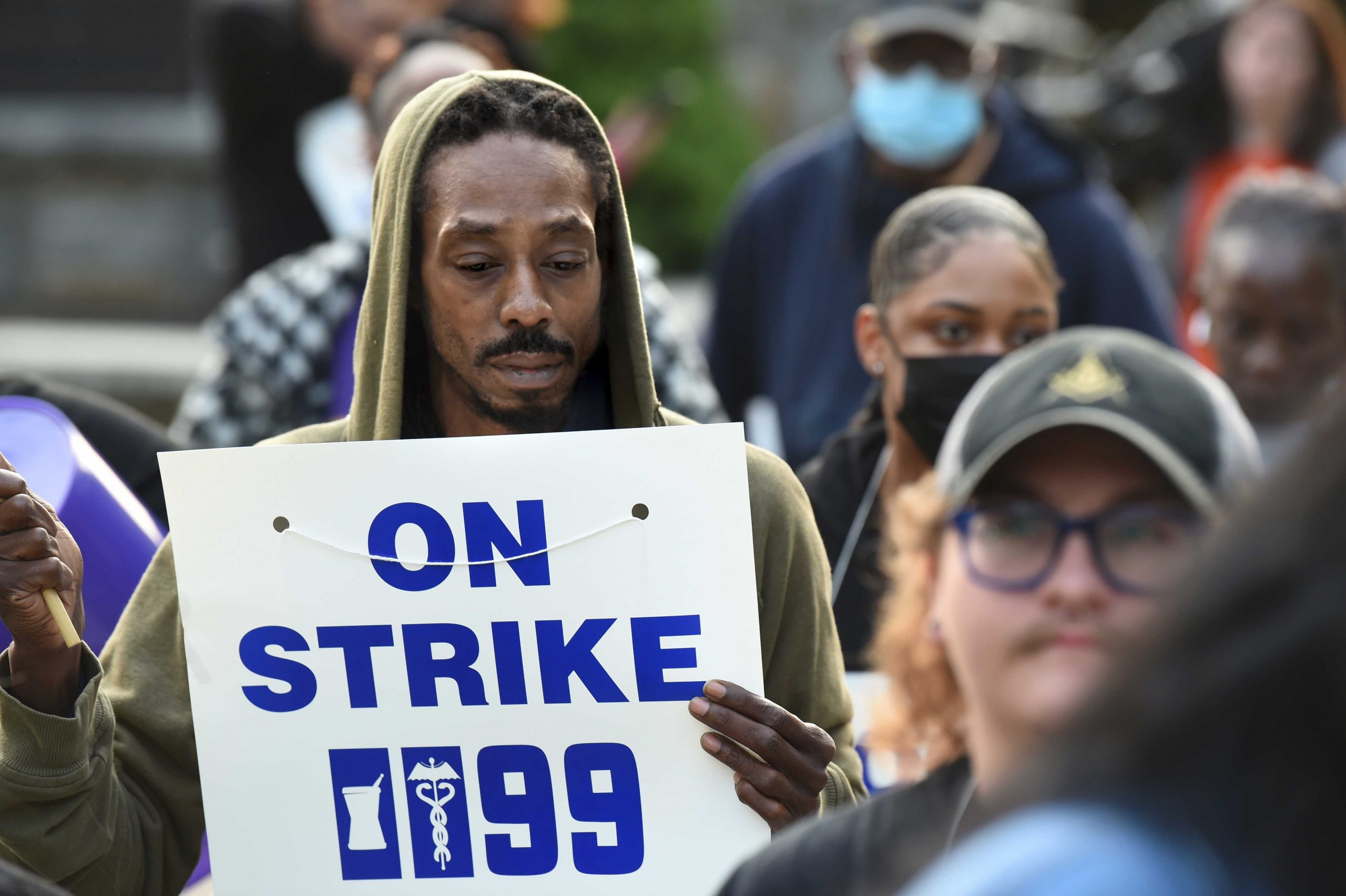 Union Strike Continues as Caregivers Undergo Negotiations for New Contracts SEIU 1199 NE