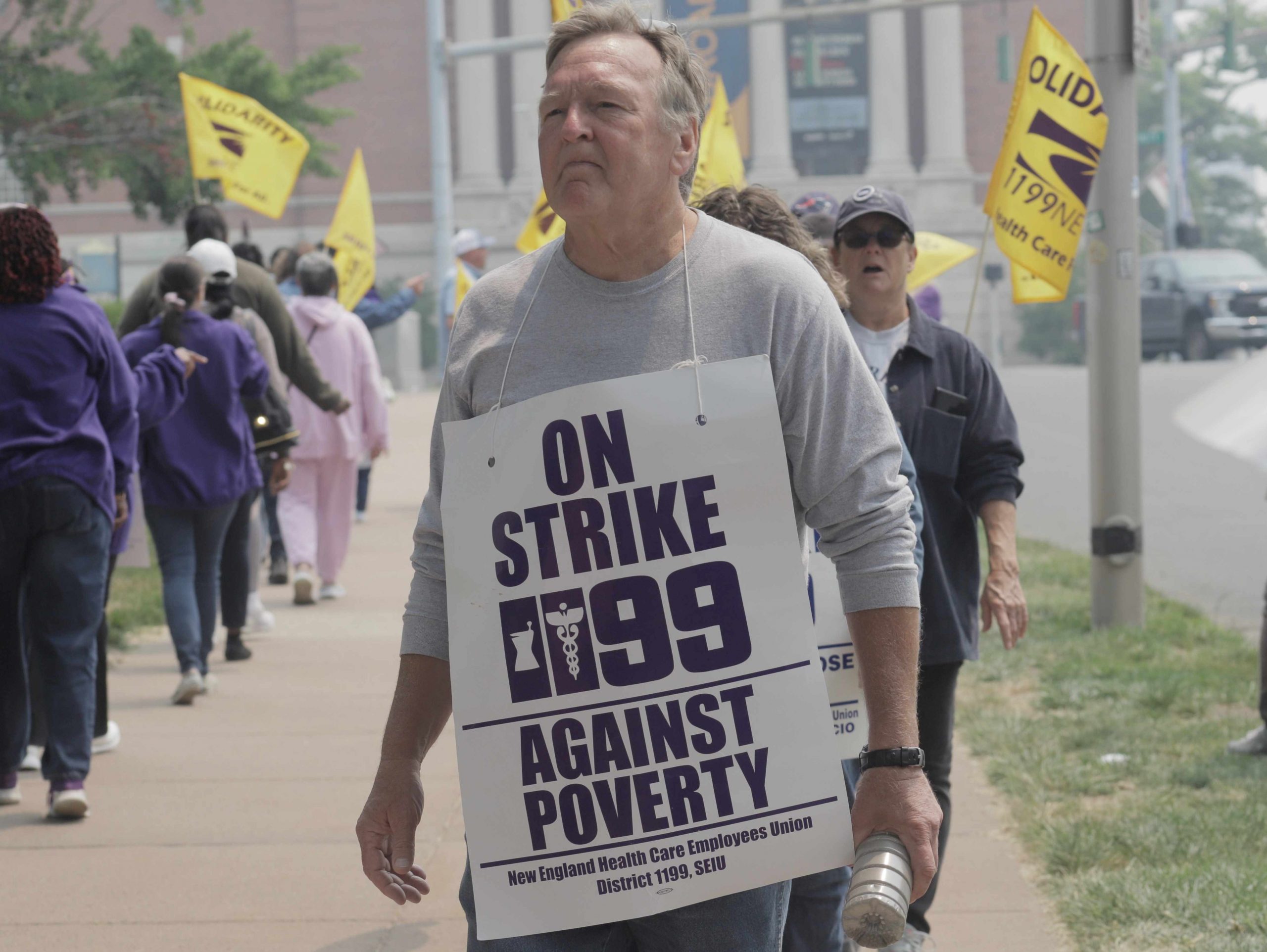 Union Strike Continues as Caregivers Undergo Negotiations for New Contracts SEIU 1199 NE